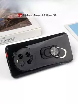 Чехол Ulefone Armor 23 Ultra, подставка Ulefone Armor 23 Ultra чёрный