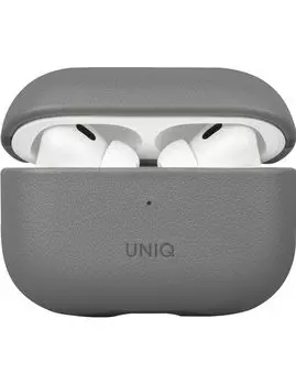 Чехол UNIQ AirPods Pro2, совместимый с моделью AirPods 4, совместимый с беспроводной зарядкой, защита от ударов, искусственная кожа LYDEN DS AirPods Pro2
