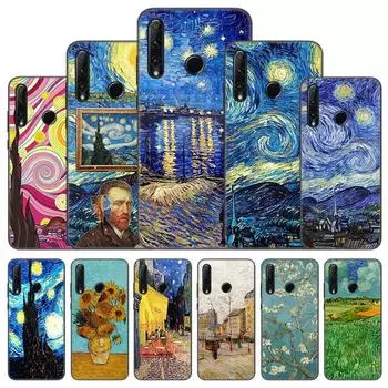 Чехол Van Gogh Starry Sky Art для Huawei Honor 10X Lite 7A 8A 9X 20 Pro 7S 8C 8S 8X 9A 9C 10i 20i 30i 20E 20S 8 10 Lite Honor 7A (5.45 inch)