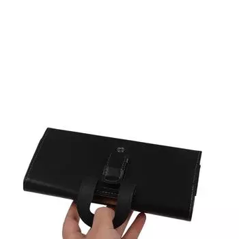 Чехол Вертикальный держатель для карт Кожаный чехол для телефона Крепление для ремня для телефона Кобура Поясная сумка для телефона Поясная сумка 6.5inch-Vertical Bag