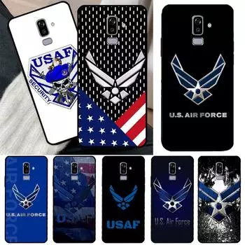 Чехол ВВС США для Samsung Galaxy J4 J6 Plus A3 A5 2017 J1 J3 J5 J7 2016 J8 A6 A7 A8 A9 2018 A8 2018