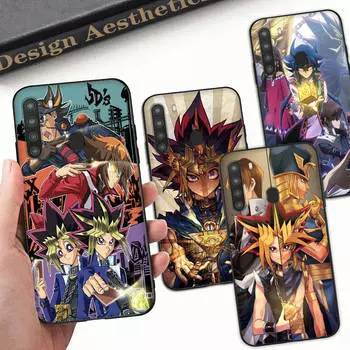 Чехол WD17 YugiBlack Sofe для Xiaomi Poco X6 X4 M5 M6 F5 F6 C65 C55 C50 C51 C40 Pro Redmi 14C A3X 13C 12C 11T 10A 9C Note 7 6 8A Plus Xiaomi Poco M5 5G гагат