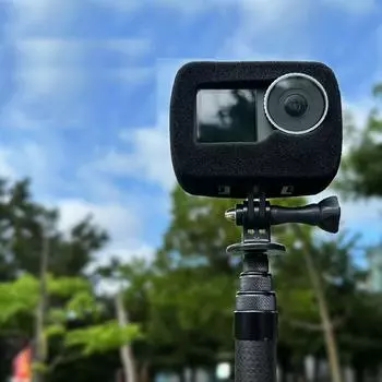 Чехол Windslayer для DJI Osmo Action 3 4 Camera Video Recording Muffel Windproof Case Wind Nouveau Reduction Sponge Foam
