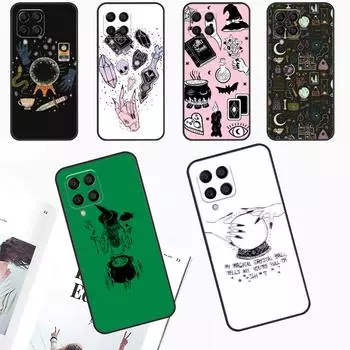 Чехол Witch Aesthetic Art для Samsung Galaxy M31 M51 M21 M30s M20 M14 M34 M54 M12 M32 M52 M13 M23 M33 M53 M55 Samsung M20