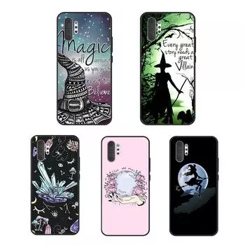 Чехол Witch Magic для Samsung Galaxy S21 S22 Ultra Note 20 S8 S9 S10 Note 10 Plus S20 FE Coque Galaxy S8