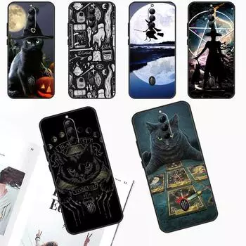 Чехол Witchcraft Halloween Cat Dark Witch для ZTE Nubia Red Magic 9 Pro 8 8S Pro Plus Red Magic 6 7 6S 7S Pro 5G 5S 6R Red Magic 6R