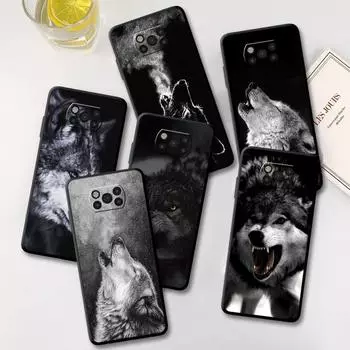 Чехол Wolf Animal Cool Tiger для Xiaomi Mi Poco X3 X4 NFC M3 Mi 11 11T 10 T 9T 12 9 10T Lite, силиконовый чехол для задней панели телефона Xiaomi Poco X4 NFC