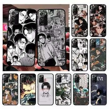 Чехол Yinuoda Attack on Titan Levi для телефона Samsung Note 20 Ultra 10 pro lite plus 9 8 5 4 3 M 30s 11 51 31 31s 20 A7 Samsung Note20