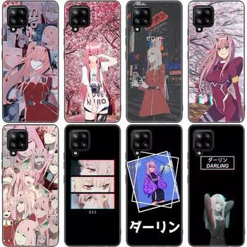 Чехол Zero Two Darling in the FranXX с аниме для Samsung Galaxy A12 A02S A22 A32 A52 A72 A71 A51 A41 A31 A21 A11 A50 A70 A10S A20S Samsung A02