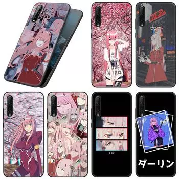 Чехол Zero Two Darling in the FranXX с аниме для Huawei Honor 10X Lite 7A 7S 8A 8S 8C 8X 9A 9C 10i 20i 30i 20S 20E 9X Pro 10 8 Lite Honor 8C
