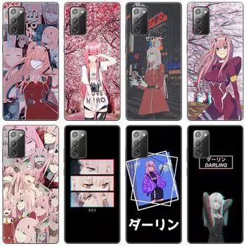 Чехол Zero Two Darling in the FranXX Anime для Samsung Galaxy S20 S21 FE S10 Lite Note 20 10 Lite S8 S9 S10E S10 Plus Ultra Cover Samsung S21
