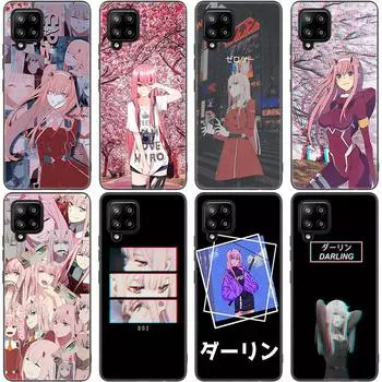 Чехол Zero Two Darling in the FranXX с аниме для Samsung Galaxy A12 A02S A22 A32 A52 A72 A71 A51 A41 A31 A21 A11 A50 A70 A10S A20S Samsung A41