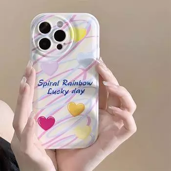 Чехол Zhitai Air Cushion для iPhone 15 Pro, 14, 13 Pro Max, 12/11 - женский защитный чехол. iPhone 11 Pro