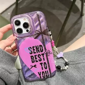 Чехол Zhitai Apple 16 Pro Max — совместим с Apple 15/14/13 Pro, подходит для 12, браслета, защитного чехла для 7/8 Plus. X/XS