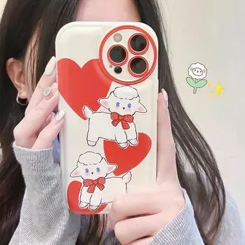 Чехол Zhitai Cartoon Air Cushion для iPhone 14, 13 Pro, 11, 7, 8, XS – силиконовый защитный хит продаж XS Max
