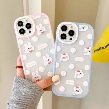 Чехол Zhitai Cartoon Big Eyes для iPhone 11, XS, XR, 13Pro, 15Pro iPhone 6 Plus/6S Plus
