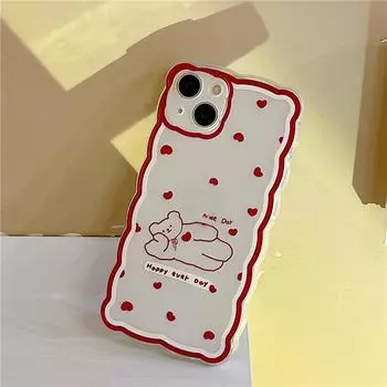 Чехол Zhitai Cartoon Waves для iPhone 12-15 Pro и 13 серии iPhone 11 Pro