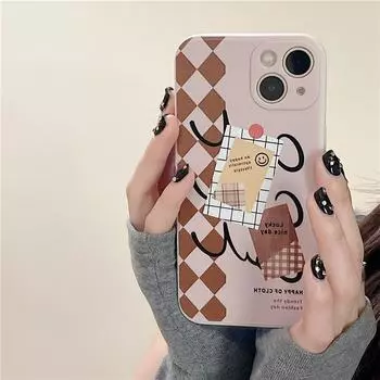 Чехол Zhitai Cube для iPhone: Совместимо с Apple 15 Pro, 14 Pro Max, 8 Plus, XR, XS. iPhone 14 Plus