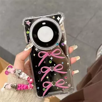 Чехол Zhitai для Huawei Mate и Nova Mirror с интеграцией браслета Huawei P50 Pro