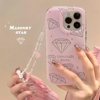 Чехол Zhitai для iPhone 15: Совместимо с Apple 16, дизайн браслета, подходит для 13/12, стиль Phantom, защитный чехол для 14Pro, новый для iPhone 11. iPhone 13 Pro Max