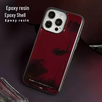 Чехол Zhitai Epoxy для iPhone 15 Pro Max, iPhone 14/13, Huawei Mate 60 iPhone 16 Pro