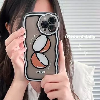 Чехол Zhitai Glossy Flower Wave для iPhone 14 Pro, подходит для iPhone 13 Pro Max и 11 iPhone 7 Plus/8 Plus