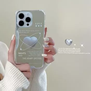 Чехол Zhitai iPhone14 Pro — совместим с Apple 15, Huawei P30/40/50, Xiaomi 14, зеркальная отделка iPhone XR