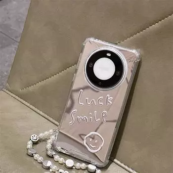 Чехол Zhitai P60 Huawei: Совместимо с Mate 60/50, Honor 90, Nova 11/10/9, Mirror Style. Huawei Mate 60 Pro/Pro+