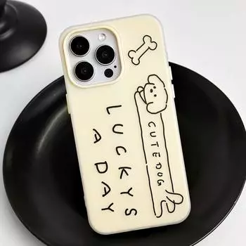 Чехол Zhitai Skin-Feel Jelly Cartoon для iPhone 11-15 Pro/Max iPhone 13 Pro