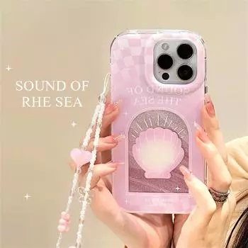 Чехол Zhitai Soft Shell для iPhone 15/14 Pro/13/12/11/XS/XR с креплением для браслета 15PLUS