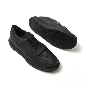 Chekich Мужская обувь Кеды черного цвета на шнуровке из искусственной кожи 2023 Летние и осенние сезоны Вулканизированные костюмы на липучке с высокой подошвой CH073