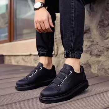 Chekich Мужская обувь Кроссовки Черная некожаная резинка 2023 Весна Осень Сезоны Повседневные костюмы Удобные офисные модные свадебные прогулки CH253