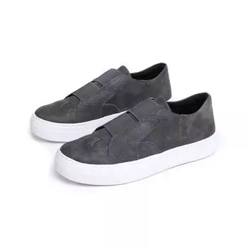 Chekich мужская обувь обувь антрацитового цвета из искусственной кожи на резинке с застежкой весна сезон повседневная спортивная ходьба оригинал CH033