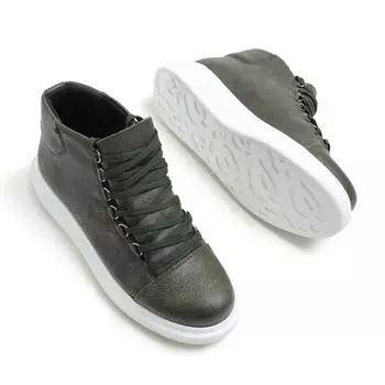 Chekich Мужская обувь Сапоги Ботинки Цвета цвета Хаки без кожи Осенние кроссовки на шнуровке Удобные лодыжки Мужские модные качественные ботинки CH258