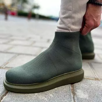 CHEKICH оригинальный бренд цвета хаки TRT Maglieria-T повседневные мужские кроссовки высокого качества на шнуровке мужская обувь CH207