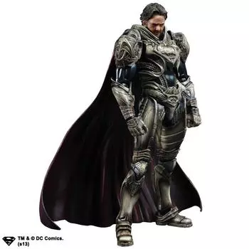 ЧЕЛОВЕК ИЗ СТАЛИ PLAY ARTS Кай нарисовал действие Джор-Эл (Рисунок ПВХ)