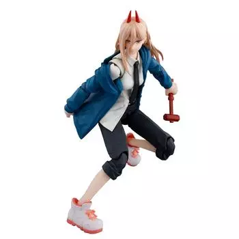 Человек-бензопила Сила TAMASHII НЕЙШНЗ SH. Фигурка Figuarts 145 мм из ПВХ и АБС окрашенная