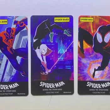 Человек-паук через вселенную - коллекционные билеты оптом
