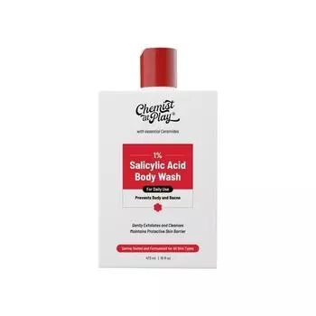 Chemist at Play 3% пентавитин + 1% салициловая кислота для мытья тела против прыщей - 473 мл 475ml Pack of 1