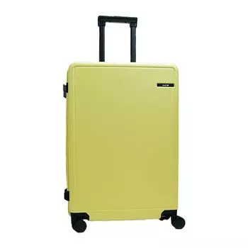 Чемодан Ace размер M 5 ночей 6 дней 6 ночей 7 дней 63 л со складным держателем для напитков и боковым крючком чехол для переноски сумка скошенная 4,3 кг № 05682 жёлтый