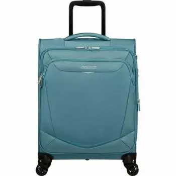 Чемодан American Tourister SummerRide Spinner 47 литров синий.