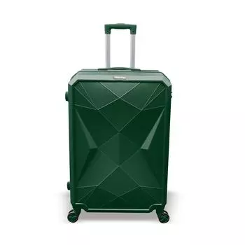 Чемодан большого размера Coral High Diamond ABS зеленый 16613
