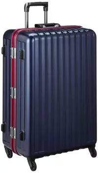 Чемодан Большой Большой Вместимости Легкий Материал Бесшумные Тормозные Колеса BD88 Гарантия Включена 105L 74 см 5 кг Матовый Темно-синий [Bound Lip]