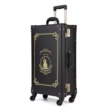 Чемодан для чемодана, сумка для переноски из кожи, ручная работа, ретро, стильный, милый, каркасный чемодан, сверхлегкий, для путешествий, деловых поездок, большой емкости, бесшумный, 4 колеса, S