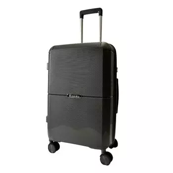 Чемодан для деловых поездок MIHARU Carry Ultra Double 360 Degree с застежкой-молнией TSA, чехол, ручная кладь, легкий, большой, тихий, на роликах, ударопрочный,