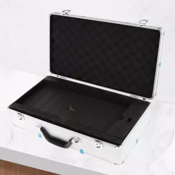 Чемодан для хранения с мягкой внутренней частью 36.5x28.5x9cm argent