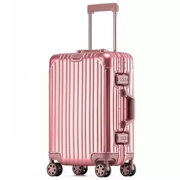 Чемодан для переноски, алюминиевая рама, дорожный деловой деловой поход, противоударный замок TSA, поворотный на 360 градусов, двухсторонняя сумка для переноски, 8 цветов