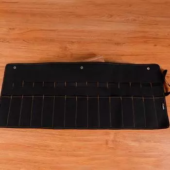 Чемодан для переноски долота Холщовый карман Держатель для рулона инструментов Сумка для гаечных ключей Органайзер 36*24.3cm