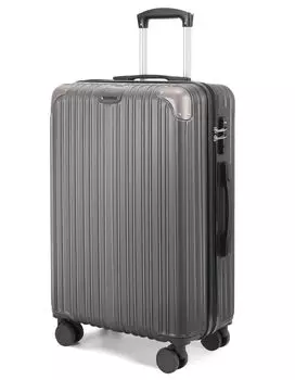 Чемодан для переноски, сумка для переноски, чемодан с замком TSA, легкий, вращающийся на 360 градусов, бесшумный, с двойными роликами, застегивающийся на молнию, для путешествий, деловых поездок