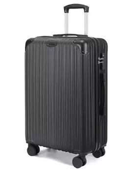 Чемодан для переноски, сумка для переноски, чемодан с замком TSA, легкий, вращающийся на 360 градусов, бесшумный, с двойными роликами, застегивающийся на молнию, для путешествий, деловых поездок